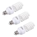 3x 45w 5500k 220v E27 Hvit Dagslys Lampe for Fotostudio &amp; Videofotografering