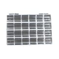 24-Ruts Nagelborrbox Plast Nagelbox Smyckesbox Heminredning