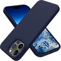 Designad för iPhone 14 Pro Skal, Silikon Stötsäker Smalt Tunnt Telefonskal för iPhone 14 Pro 6.1 tum (Midnattsblå)