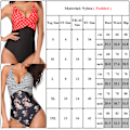 Miniatyrbillede 2 af 5: Bikini Push up Badedragt Dame Badetøj Pink & Sort 0 M