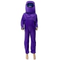 Miniatyrbild 1 av 3: Barn Cosplay Among Us Kostym Fancy Dress Game Outfit för 6-12 år Barn V Red 10-12Years Purple 8-10Years