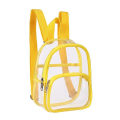 Miniatyrbilde 1 av 8: Skolesekker PVC Ryggsekk GUL Yellow