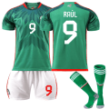 Miniatyrbillede 1 af 2: 22-23 New Season Mexico Hjemmefodboldtrøje Træningsdragt RAUL 9 S
