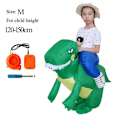 Pikkukuva 5 / 5: Puhallettava Dinosaur Kids -asu T Rex Dino Rider -asu