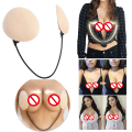 Miniatyrbilde 3 av 5: Deep Bra Kit Push-Up Frontløs BH BraNipple Patch Undertøy Apricot