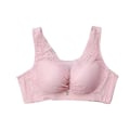 Miniatyrbillede 4 af 5: Trådløs BH Damer Åndbar Push Up Bralette Girl Lace Mesh Pink 44/100