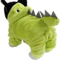 Miniatyrbild 6 av 8: Yebay Halloween Hudjur Hund Valp Huvtröja Kläder Söt Dinoaur Fet Coplay Kotym,Ljugrön lightgreen s