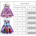 Pikkukuva 4 / 4: Halloween Girl Hocus Pocus Winifred Sanderson osplay-asu A 140cm C 100cm