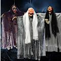 Pikkukuva 1 / 2: Halloween Scary Hanging Props Sound Ghost Party -kauhukoristeet black