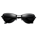 Pikkukuva 2 / 5: Elokuva Matrix Trinity Cosplay lasit Unisex lasit Kehyksettomat lasit Metalli Muoti Ajo Aurinkolasit Asusteet Rekvisiitta