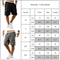 Pikkukuva 3 / 9: Miesten Combat Cargo taskut Sweat shortsit Kesähousut peppu Gray M