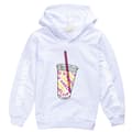 Drinking Cup Print Kids Puserot Puserot Tytöt Amelio White 140cm