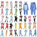Pikkukuva 1 / 3: Djurpyjama Kigurumi Nattkläder Kostymer Vuxen Jumpsuit -asu #2 Milky Way Pegasus adult S