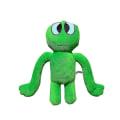 Miniatyrbillede 2 af 2: Rainbow Friends Doll Plys Legetøj Dukke Legetøj Blødt Plys Legetøj Round headed Green Monster