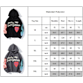 Miniatyrbillede 3 af 3: Kanye Hoodie ucky Me I See Ghosts Fan Costume Hip Hop Hoodie grey L