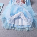 Miniatyrbild 4 av 5: Tjejer Prinsessan Elsa Höstklänningar Långärmade Anna Klänningar Barn Födelsedagsfest Balklänning Pink 2T