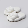 Miniatyrbillede 2 af 5: Sommer Søde Egg Cloud Sliders Til Kvinder Eva Soft Tykke Indendørs skridsikre hjemmesko White 40 41