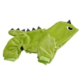 Miniatyrbild 8 av 8: Yebay Halloween Hudjur Hund Valp Huvtröja Kläder Söt Dinoaur Fet Coplay Kotym,Ljugrön lightgreen s