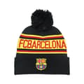 Jalkapalloseuran neulottu pipo (BarÃ§a Black)