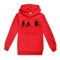 Miniatyrbilde 1 av 4: Stranger Things Barn Gutter Trykk Hettegenser Genser k Red 140cm