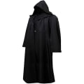 Miniatyrbilde 1 av 3: Voksen Halloween Kostyme Hettegensere Robe Cosplay Capes Hettegenser svart black L