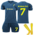 Miniatyrbillede 1 af 2: RONALDO #7 Fodbold T-shirts Al Nassr udebanetrøje og til børn S