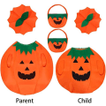 Miniatyrbild 4 av 6: Vuxen Halloween pumpa kostym Set pumpa mantel Ponch