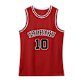 Pikkukuva 3 / 8: SLAM DUNK cosplay Hanamichi Sakuragi -asut ja Rukawa Kaede W Red 4XL