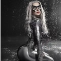 Miniatyrbilde 2 av 2: Spider Man Cosplay Kostyme Sexy Bodysuit Superhelt Spider Man Sexy Dame Svart Jumpsuit For Voksen Halloween Cosplay Party #yg CNMR 2XL