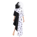 Miniatyrbilde 2 av 6: Barn Cruella Deville kostyme Halloween Carnival Cosplay Custom M