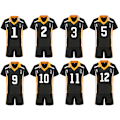 Miniatyrbild 4 av 5: Anime Haikyuu Cosplay Costume Karasuno High School Volleyboll C HM AS