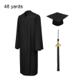 Miniatyrbilde 3 av 5: campus 2023 Novel School Uniform Bachelor Costume University black size 48