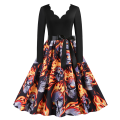 Pikkukuva 1 / 2: Naisten vintage 1950-luvun Rockabilly Ball Party Swing -mekko H M