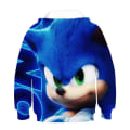 Miniatyrbild 2 av 3: Sonic The Hedgehog-tröja med printed för barn Pojkar 140cm