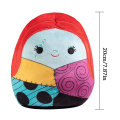 Miniatyrbilde 3 av 7: The Nightmare Before Christmas Jack Plysjleker Doll