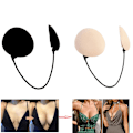 Pikkukuva 5 / 5: Deep Bra Kit Push-Up Frontless BraNipple Patch Alusvaatteet Apricot