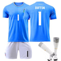 Pikkukuva 1 / 3: 22-23 Italia Kotisetti #1 Gianluigi Buffon Uniform Soccer Jersey M