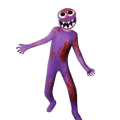 Miniatyrbillede 1 af 5: ROBLOX Rainbow Friends Jumpsuit Mask Cosplay Kostume Outfits grøn purple