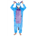 Miniatyrbilde 1 av 5: Winnie the Pooh Characters Unisex Onesie Fancy Dress Kostyme Hettegensere Pyjamas Eeyore Donky