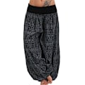 Pikkukuva 8 / 9: Dam Baggy Harem Byxor Leggingsit Hippie Yoga Byxor red 4XL