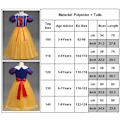 Pikkukuva 5 / 5: Lasten tyttöjen prinsessajuhlat Lumikki Cosplay-asut Fancy mekko