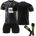 Miniatyrbilde 1 av 2: 22/23 New Borussia Dortmund Bortefotballdrakt Fotballdrakter Z X Unnumbered S