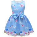 Miniatyrbild 1 av 2: Girls Cosplay Dress Bowknot Dress Christmas Halloween Party 120cm
