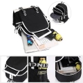 Miniatyrbild 2 av 5: Marshmello Backpack Usb Rechargeable Backpack Large Capacity Student School Bag Color-4