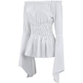 Miniatyrbilde 2 av 5: Renessansebluse for kvinner Korsett midjebelte Middelalder Victor X- Small