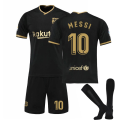 Miniatyrbillede 1 af 2: 2122 Barca #10 Messi Fodboldtrøje Træningstrøje Suit zV - Perfekt 18