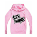 Miniatyrbilde 3 av 5: SPY NINJA CWC inspirert hettegenser Youtuber Merch Top Tee Sweatshirt yellow 140cm