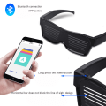Pikkukuva 2 / 5: Smart Glasses LED Light Up -lasit Bluetoothilla red