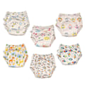 Miniatyrbillede 1 af 5: Unisex bomuld Återanvändbar potträningsbyxa Andas 6-pack 100 style 5
