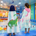 Pikkukuva 5 / 5: Extended Kids Bath Beach Pehmeä puuvillainen froteepyyhe sarjakuva No.02